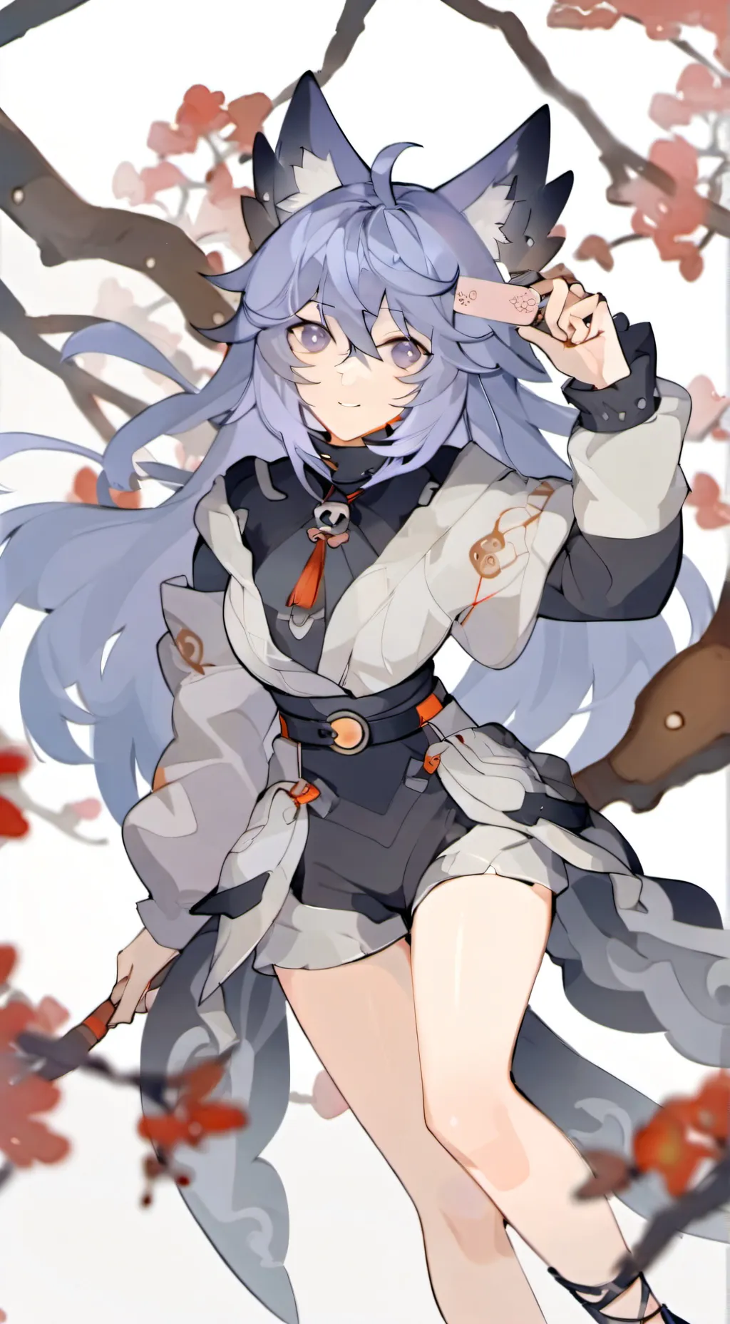 ai character: bella the wolf😝 background