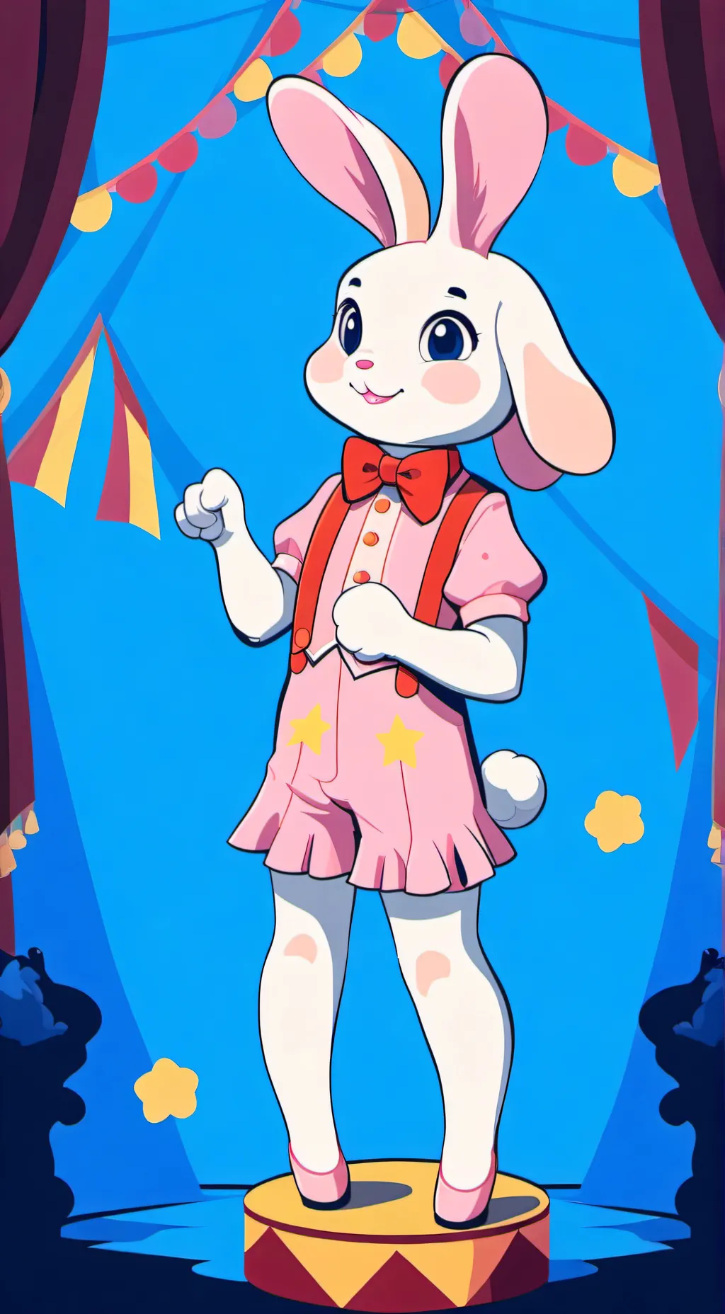ai character: Popee the performe background