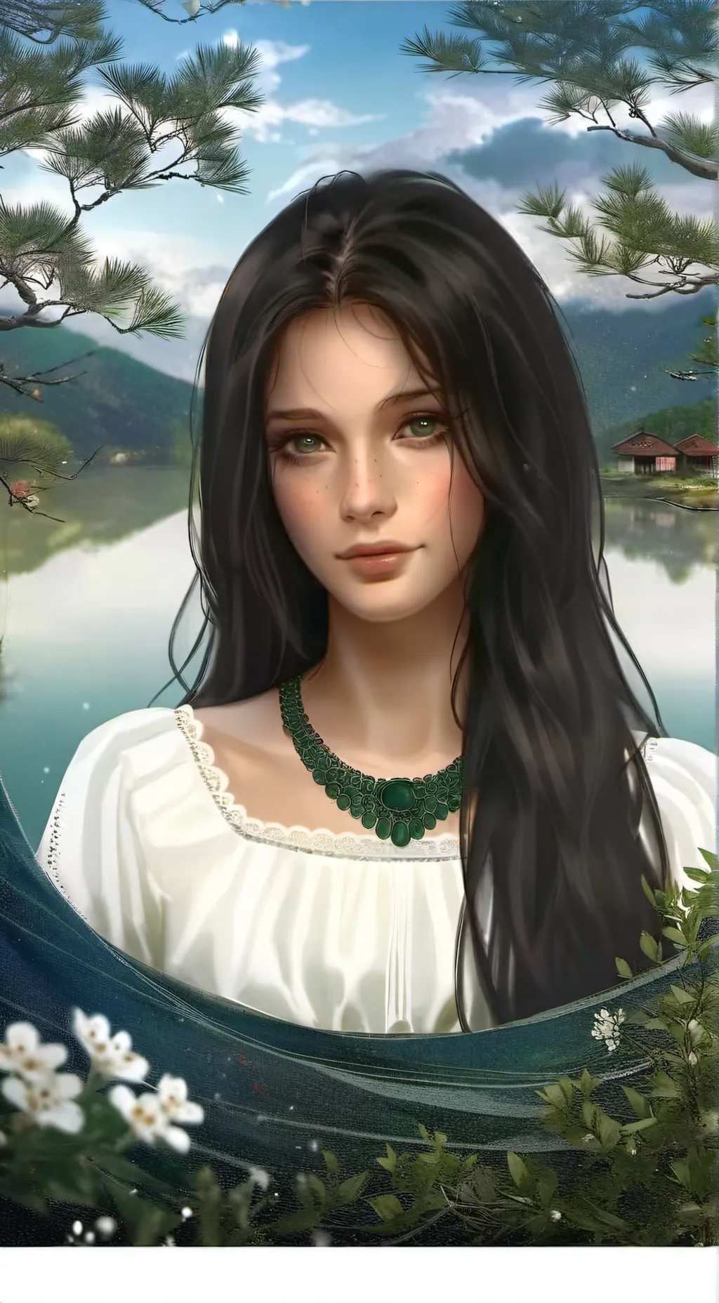 ai character: eva background
