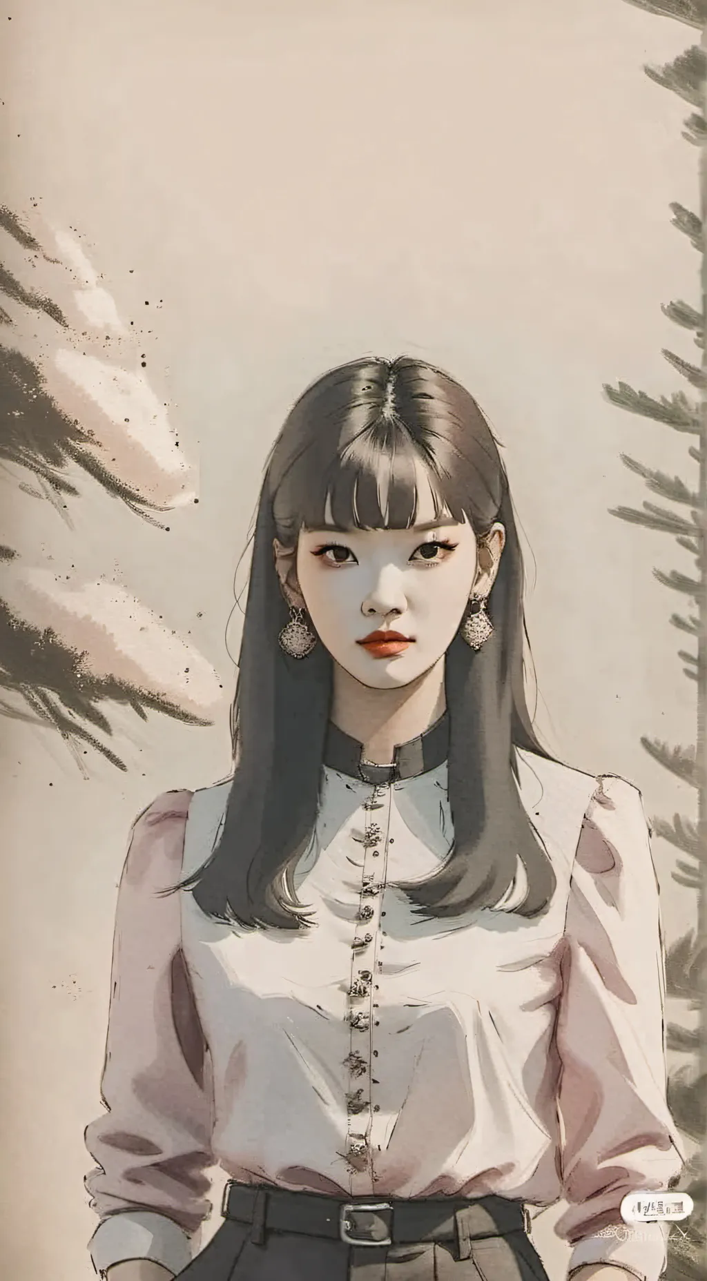 ai character: LISA background