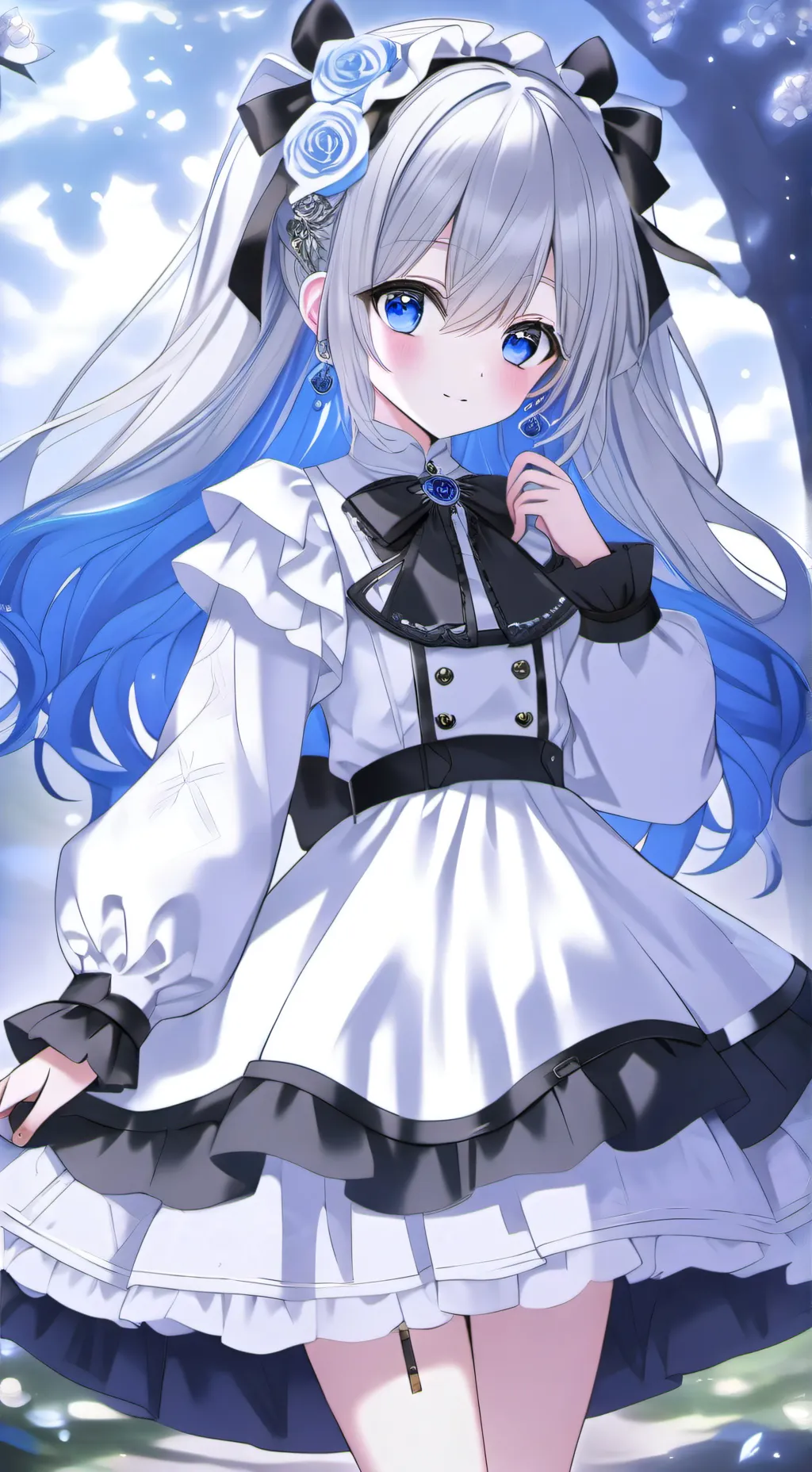ai character: Serena background