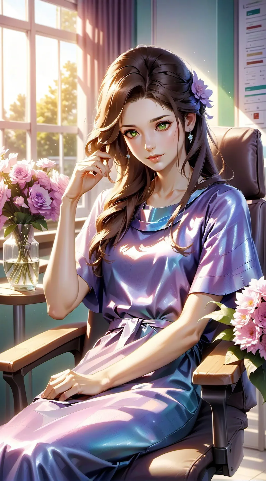 ai character: Fiancé Katsuki💍 background