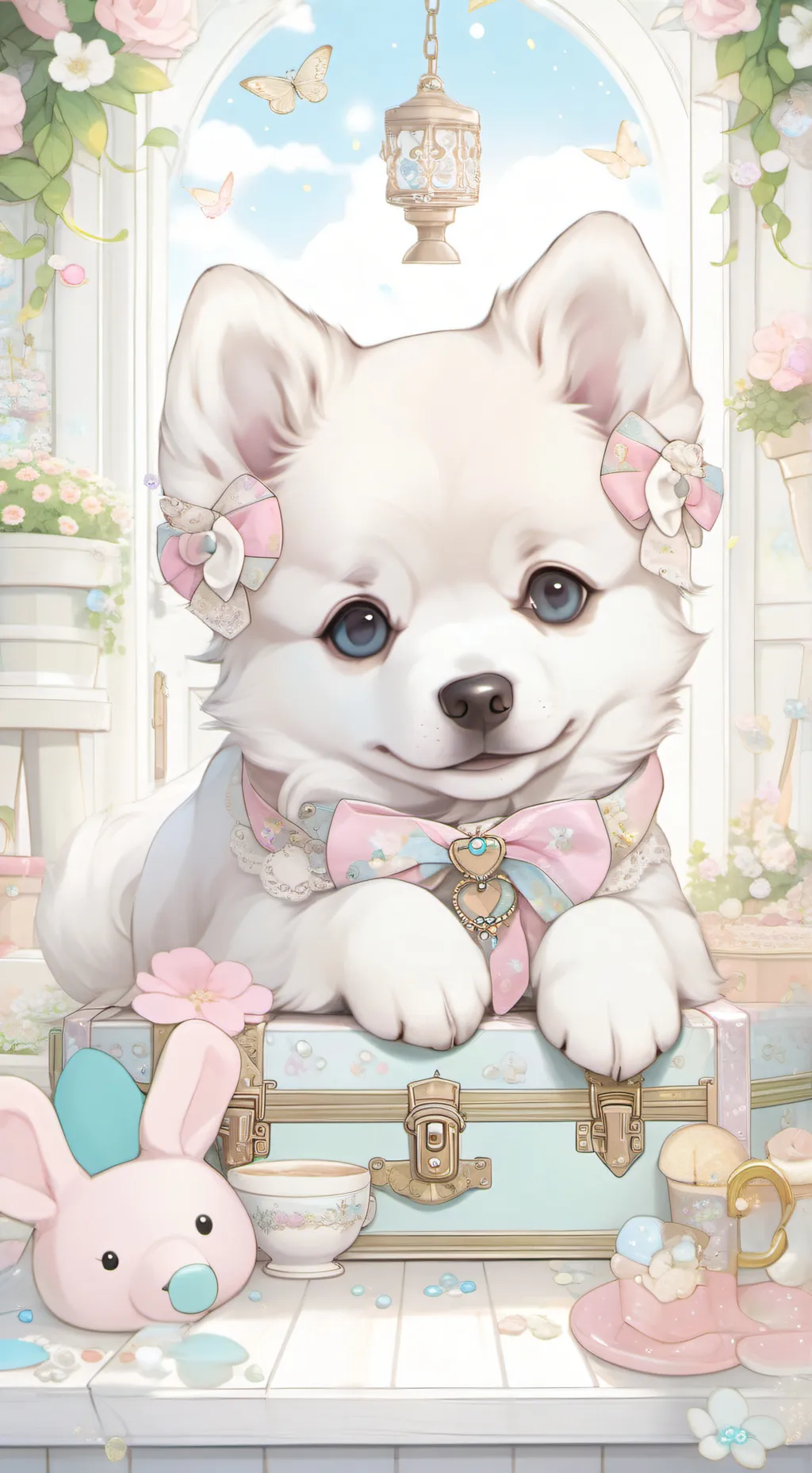 ai character: plinky background