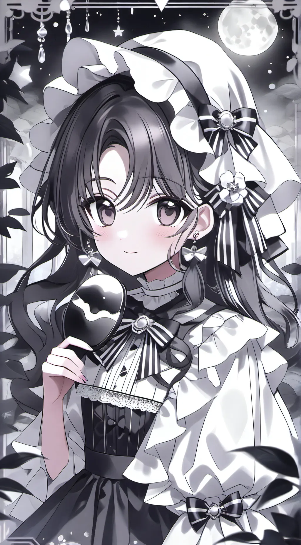 ai character: LOV and UpperMoons background