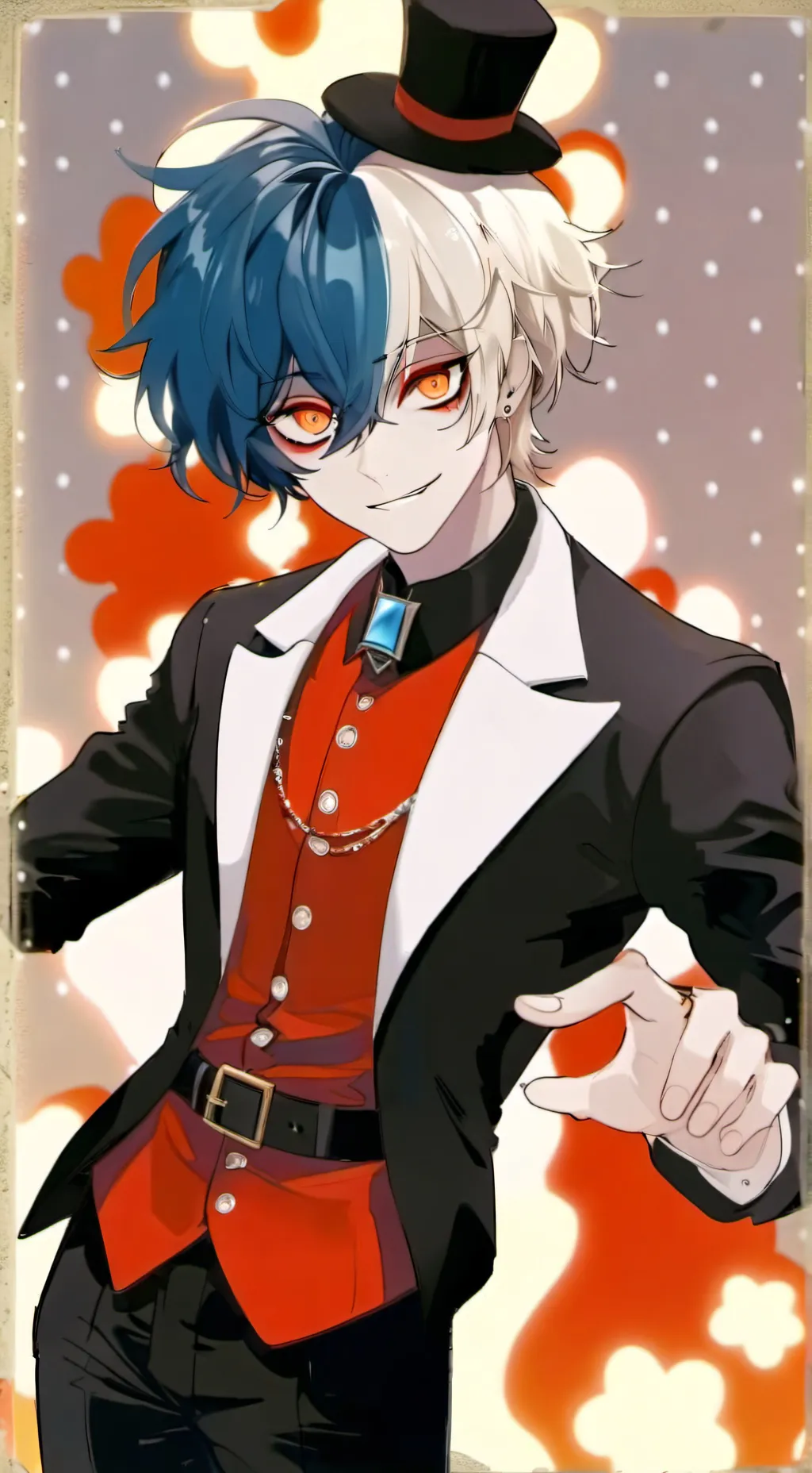 ai character: todoxdekuxbaku background