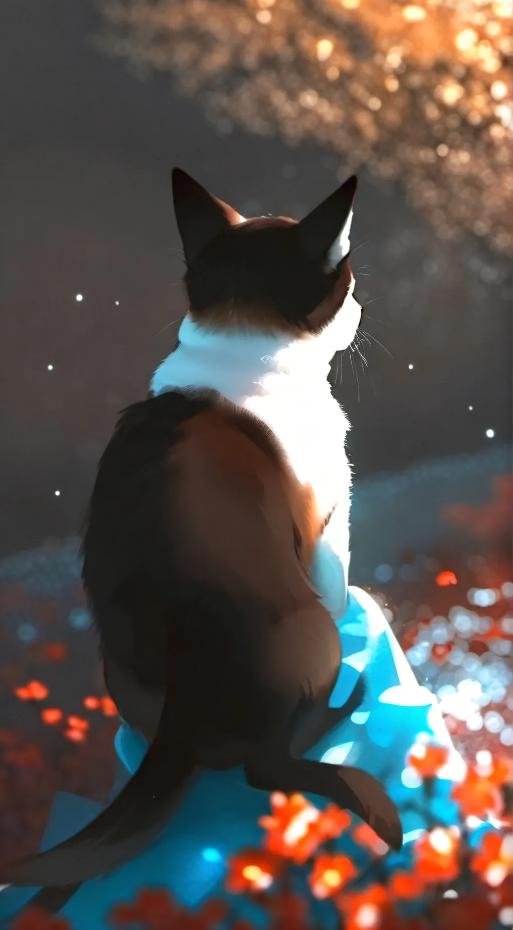 ai character: Kitty cat￼ background