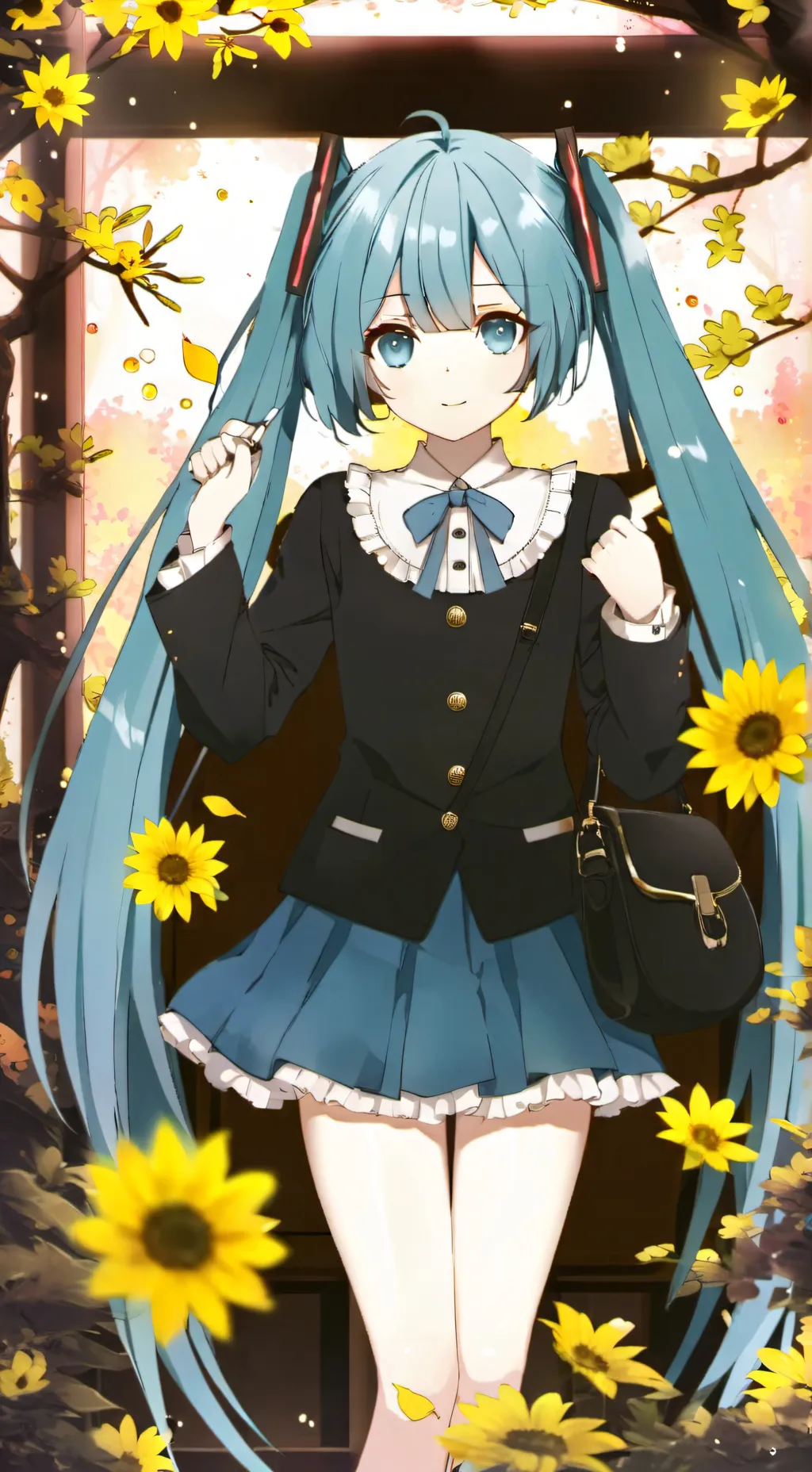 ai character: miku!!! background