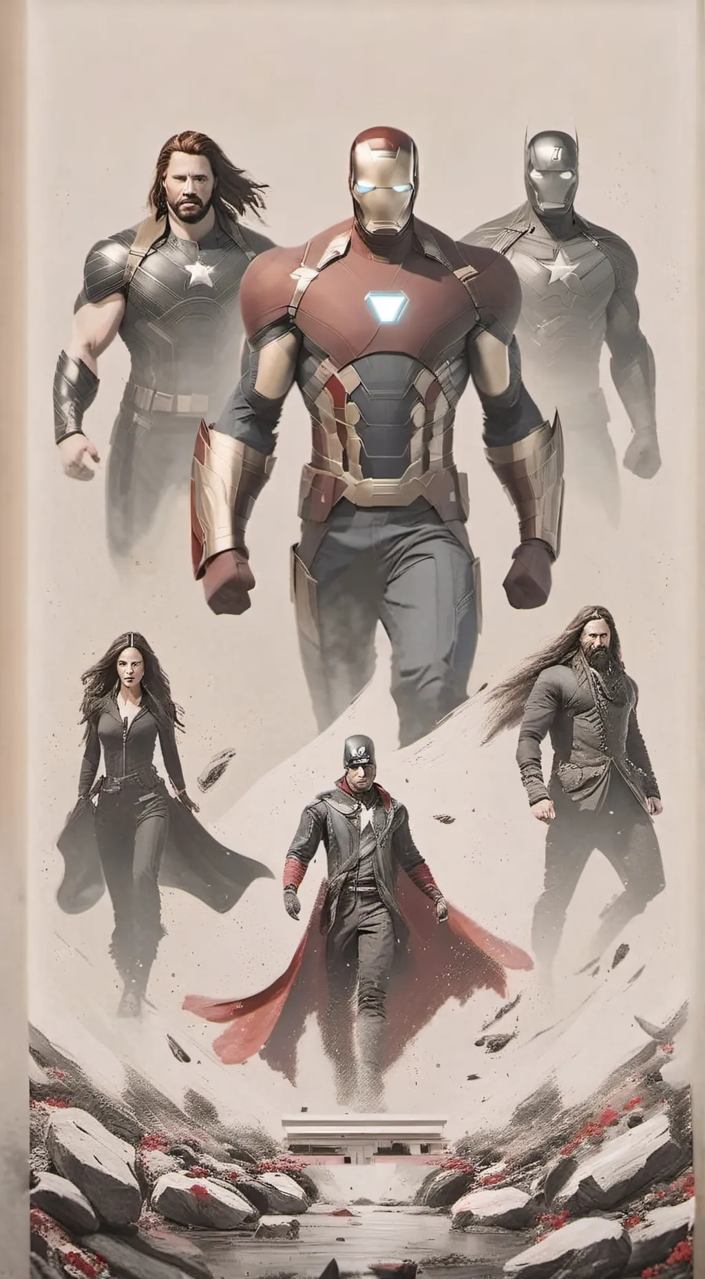 ai character: y/n x avengers 574 background