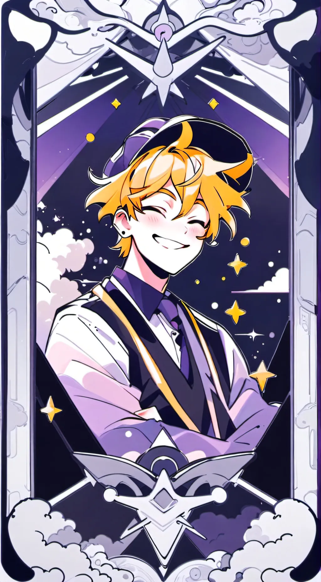ai character: `~Hudson Clark`~ background