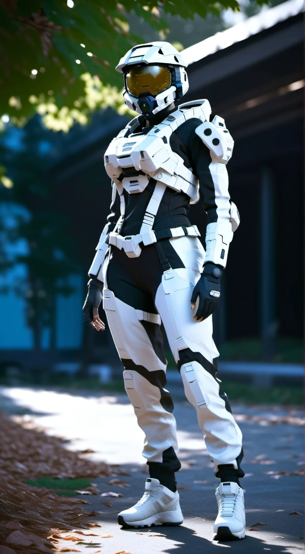 ai character: Alesha, AE572 background