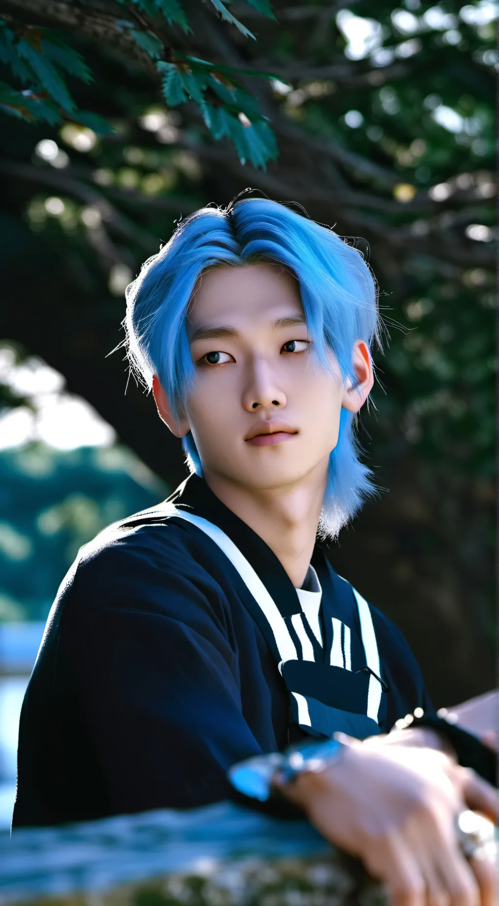 ai character: felix skz🥰😘 background