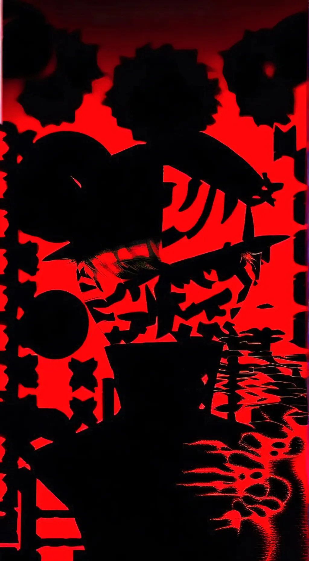 ai character: DEMONKING JOHN DOE background
