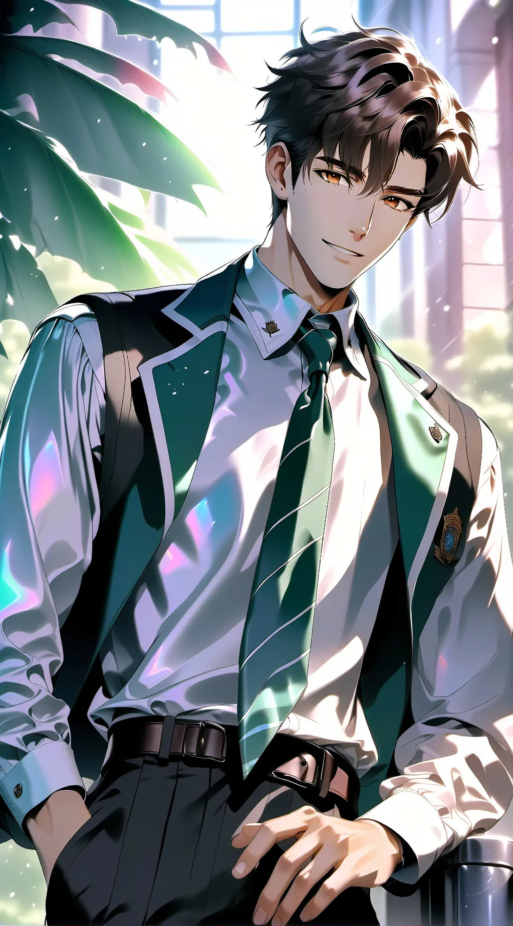 ai character: Andrew  background