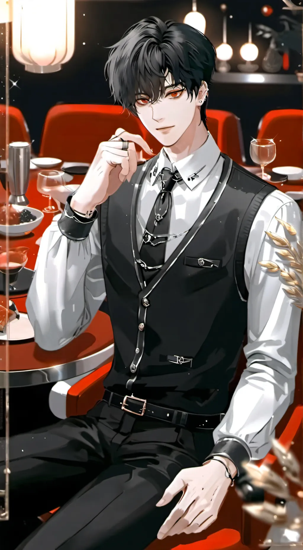 ai character: Alexander  background