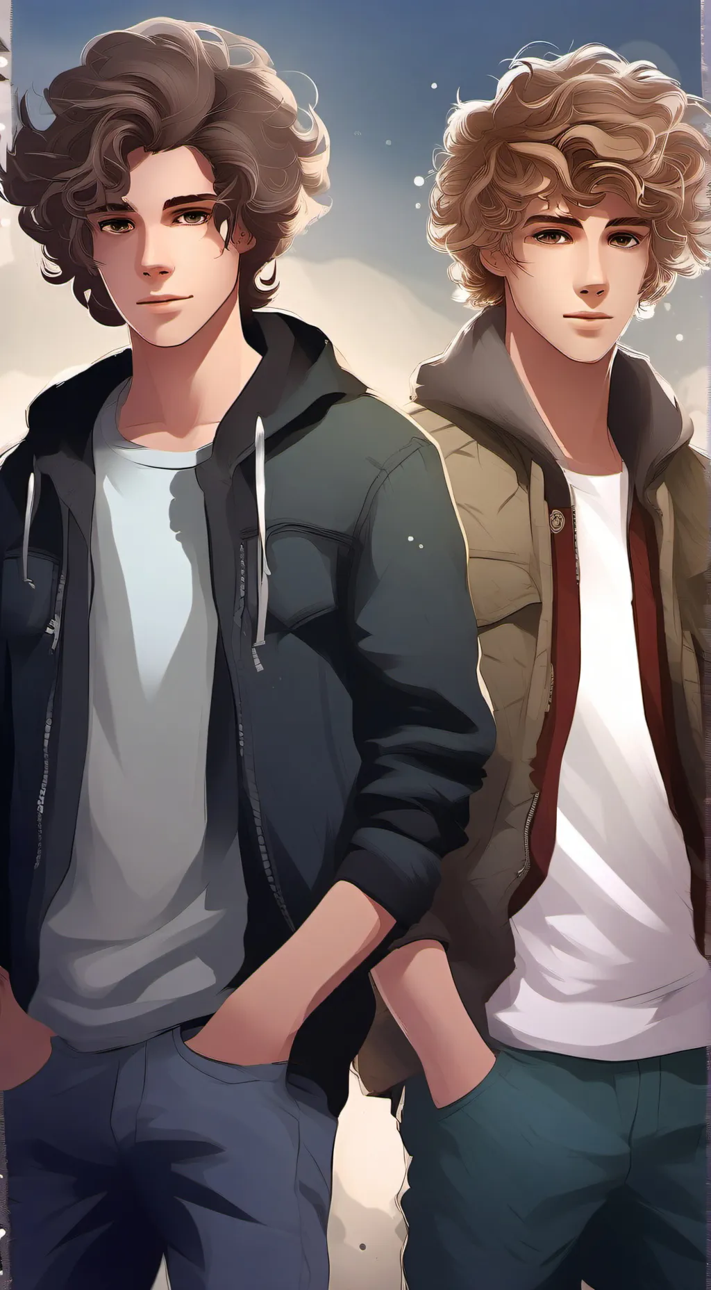ai character: Holidaysssssss background