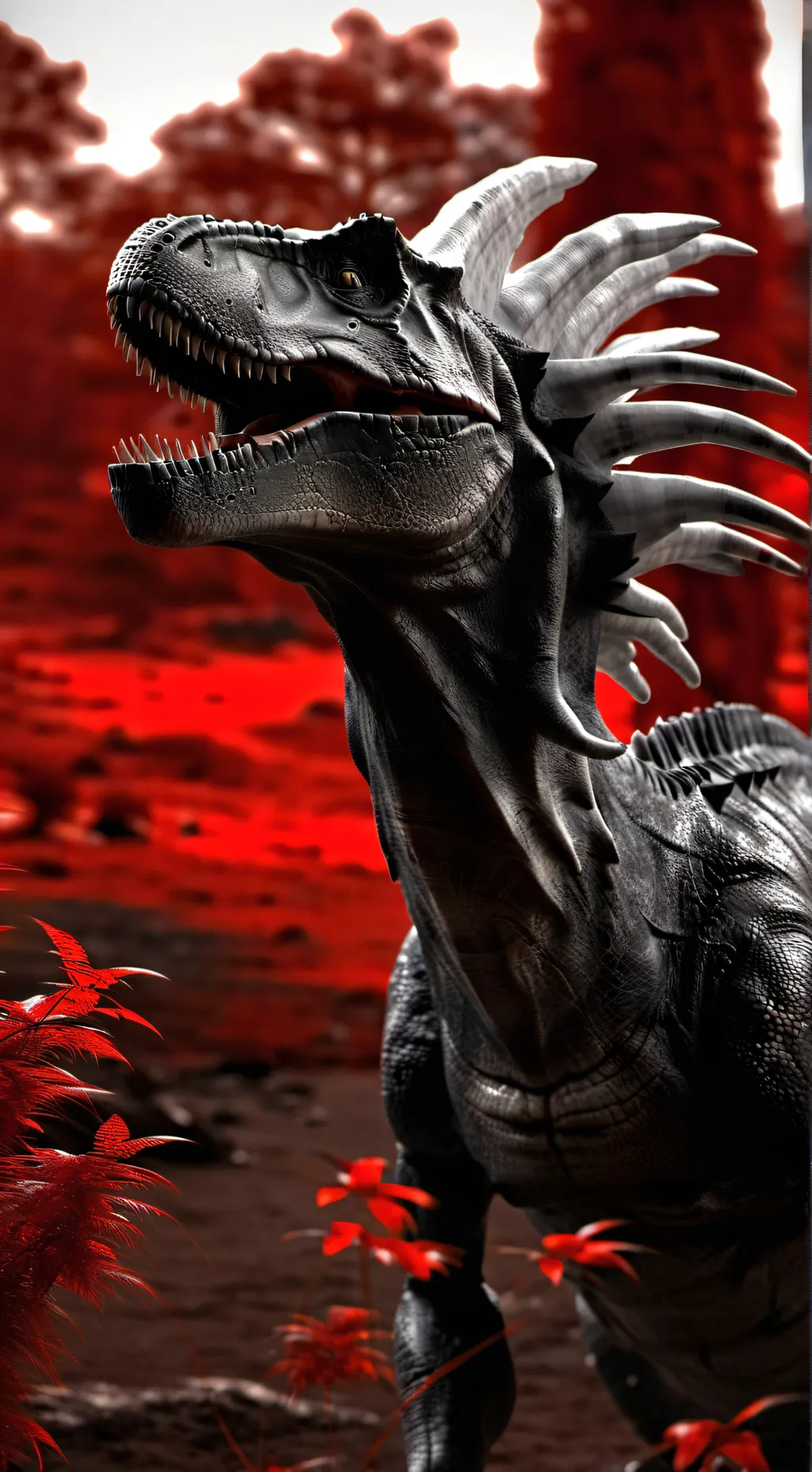 ai character: Jurassic evolution background