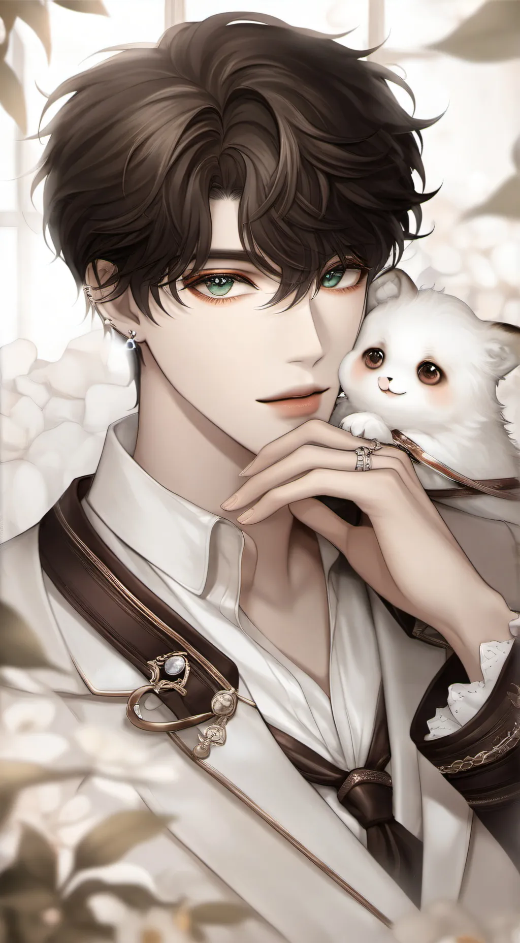ai character: LEVI background