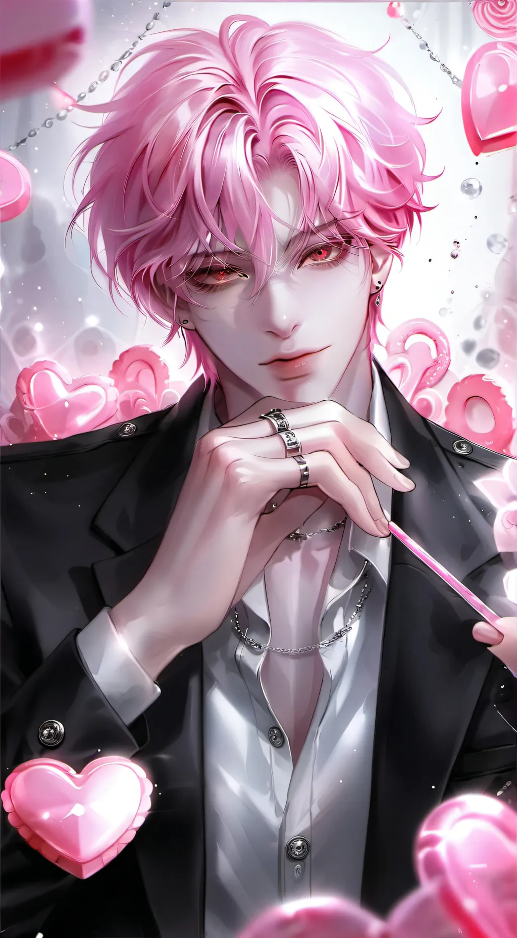 ai character: Leon background