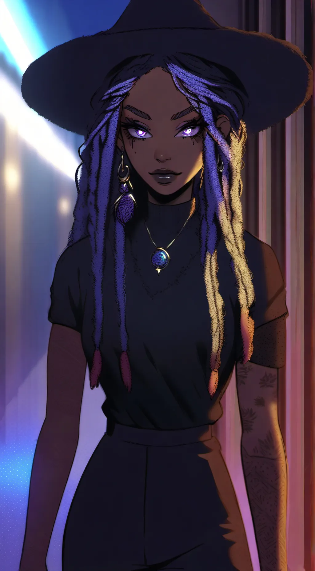 ai character: Nia background