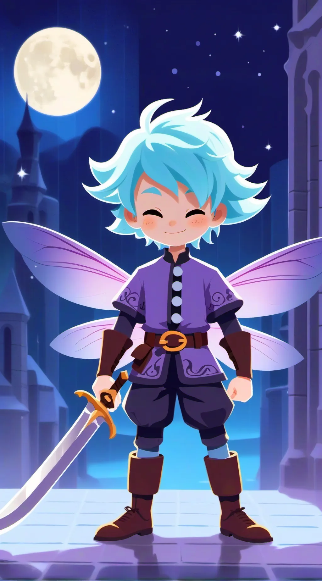 ai character: Team SSS background