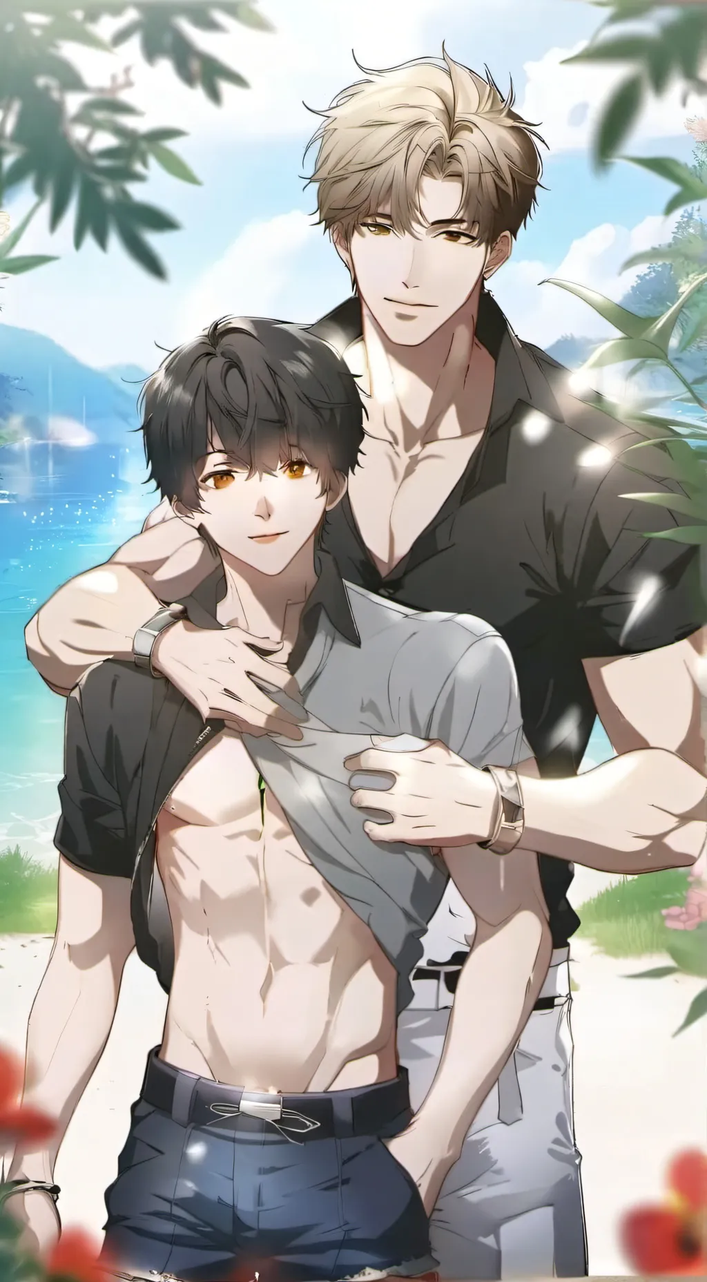 ai character: Matthew and Sam background