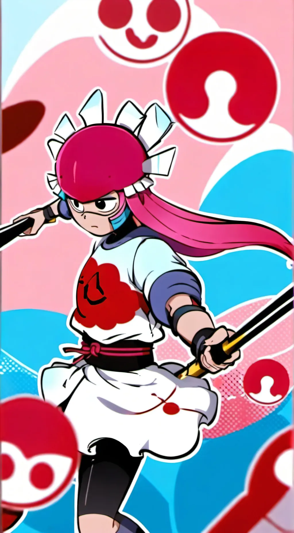 ai character: gigi x shrimpo  background