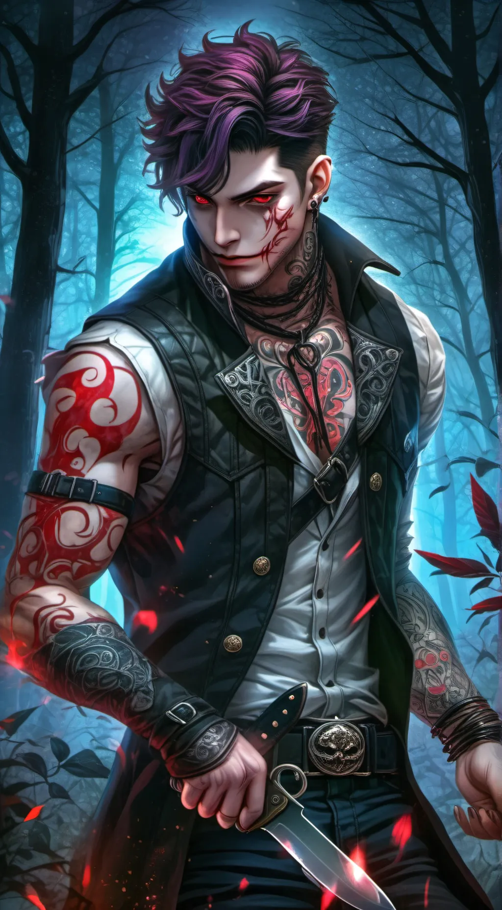 ai character: Killian Nightshade background