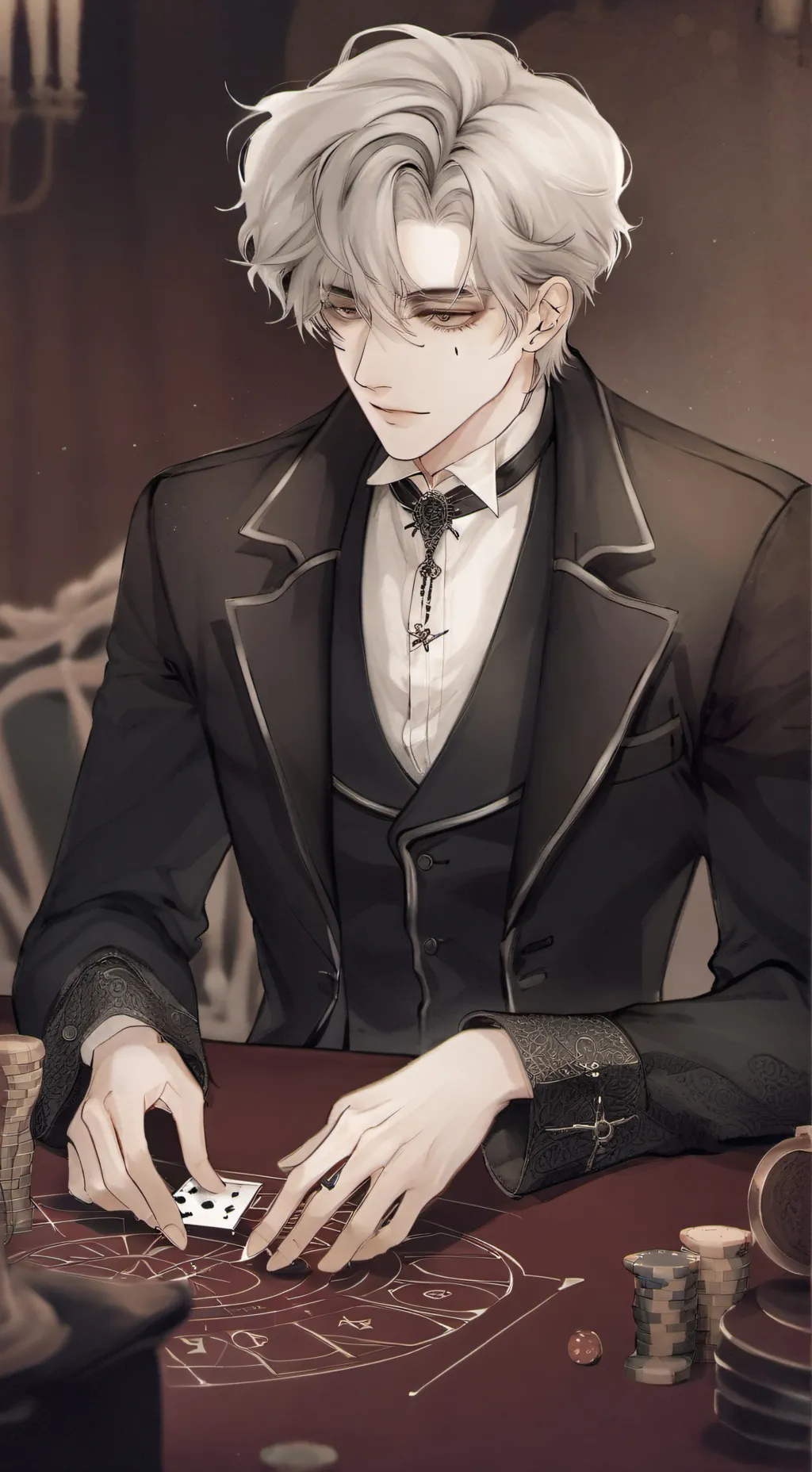 ai character: Eli♡ background