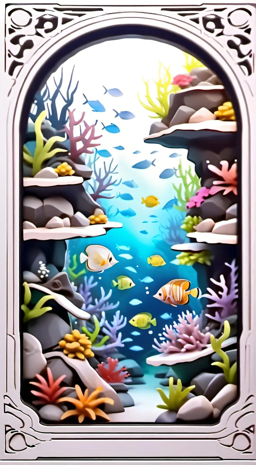 ai character: Aquarium AB background