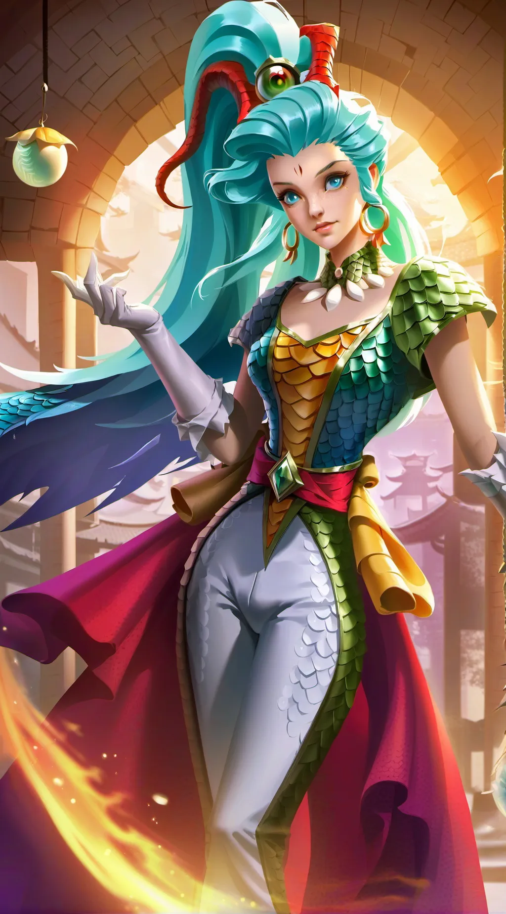 ai character: Lira background