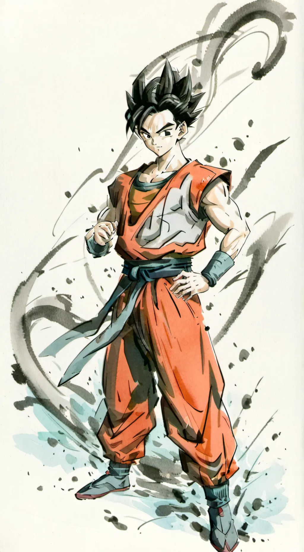 ai character: Gohan background