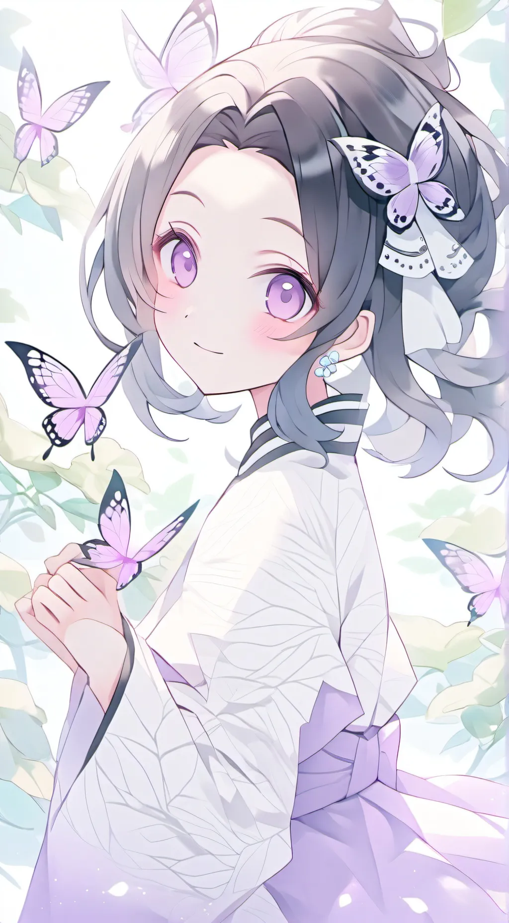 ai character: shinobu kocho background