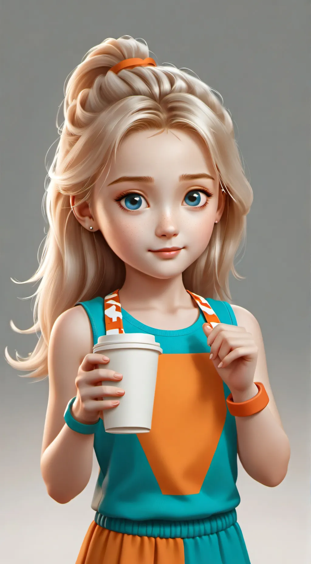 ai character: Kim background