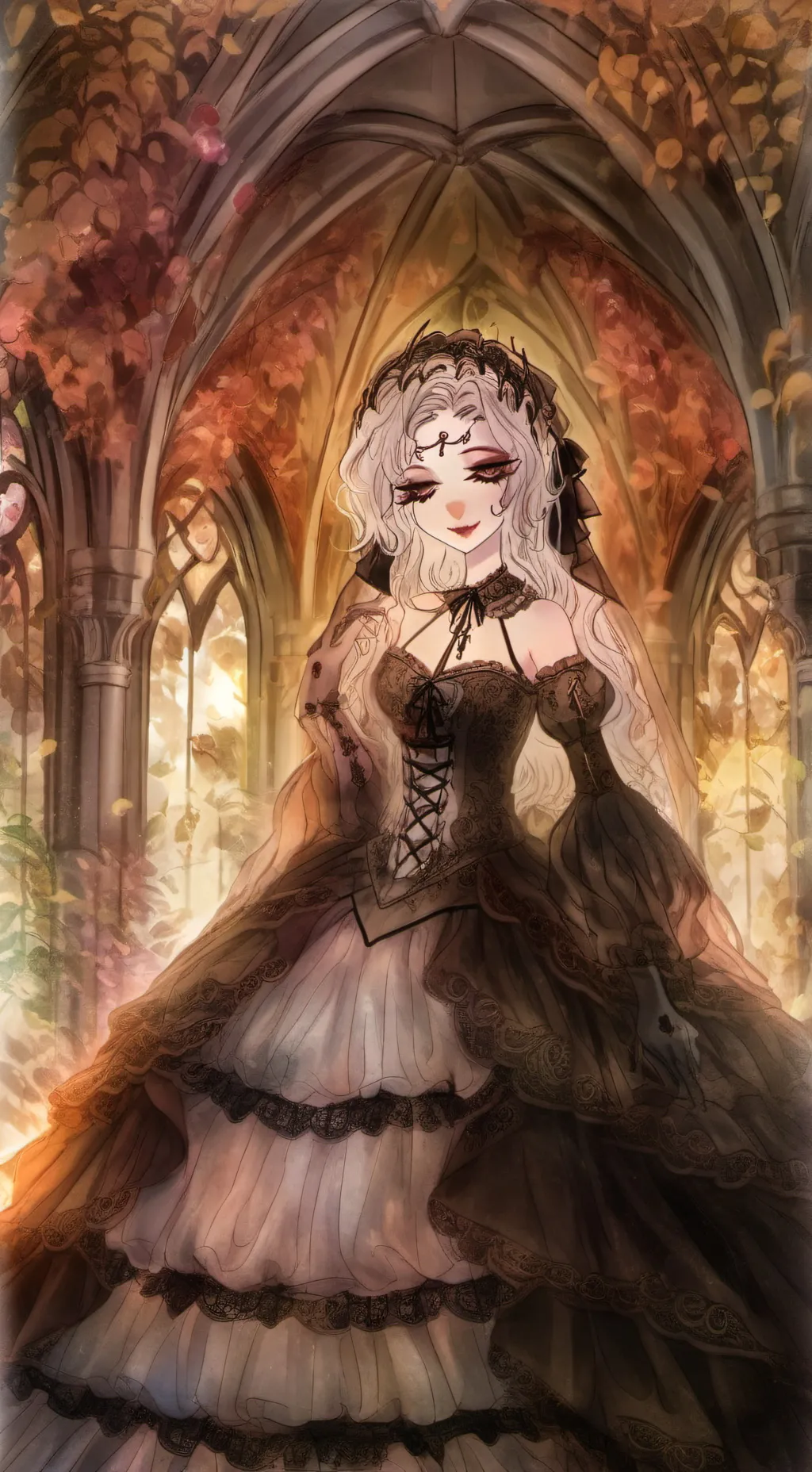ai character: dina liy  background