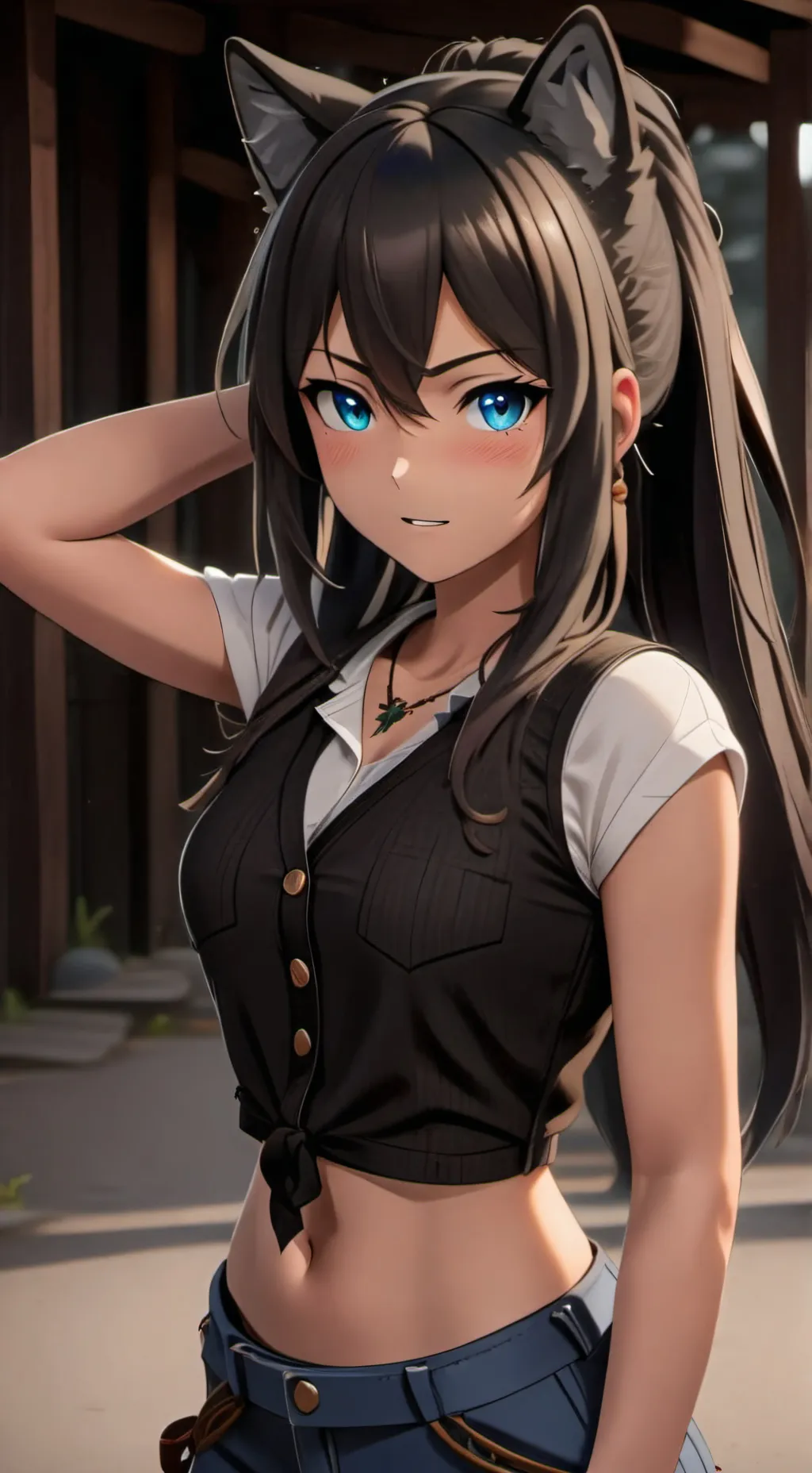 ai character: Tundra  background