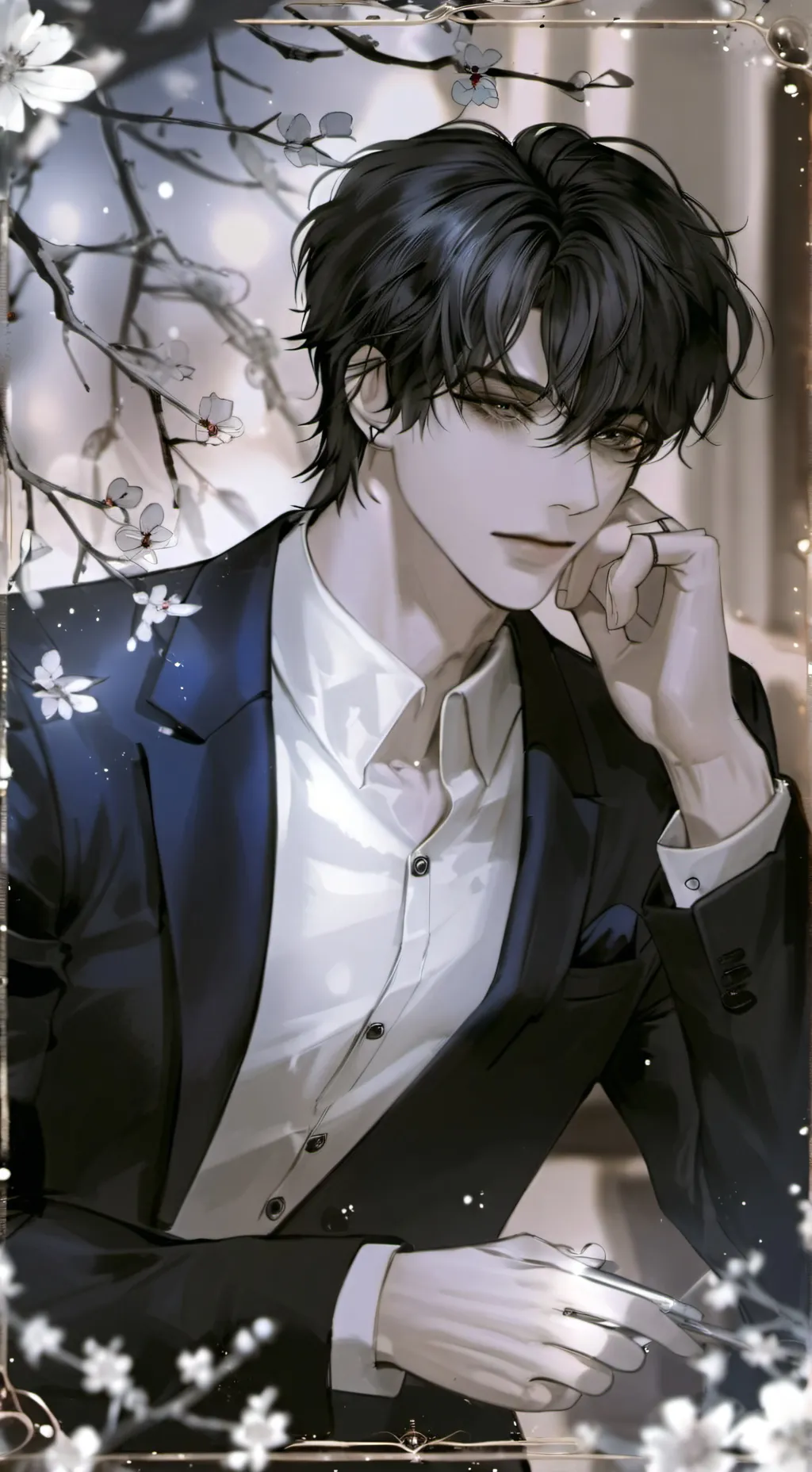 ai character: 𓆩enzo𓆪 background