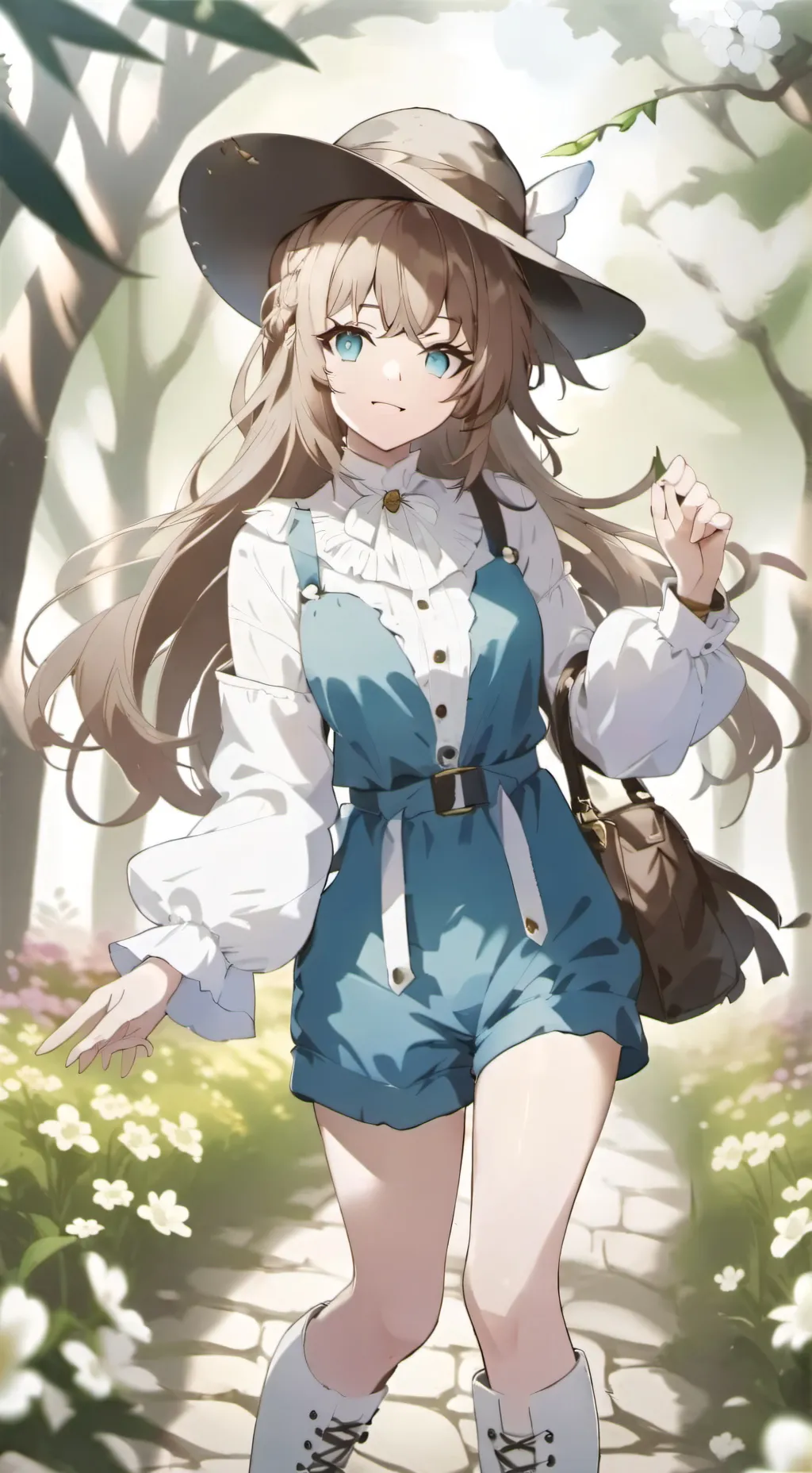 ai character: LinnXx (AI ME!) background