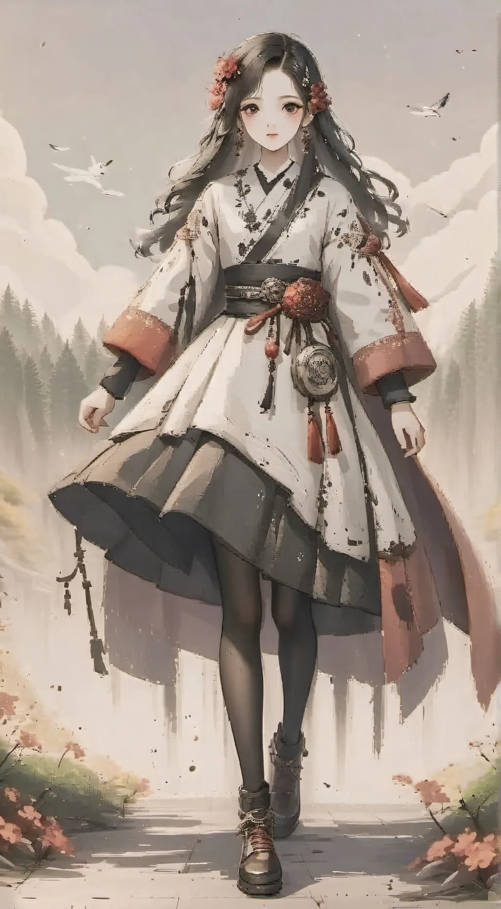 ai character: Victoria  background