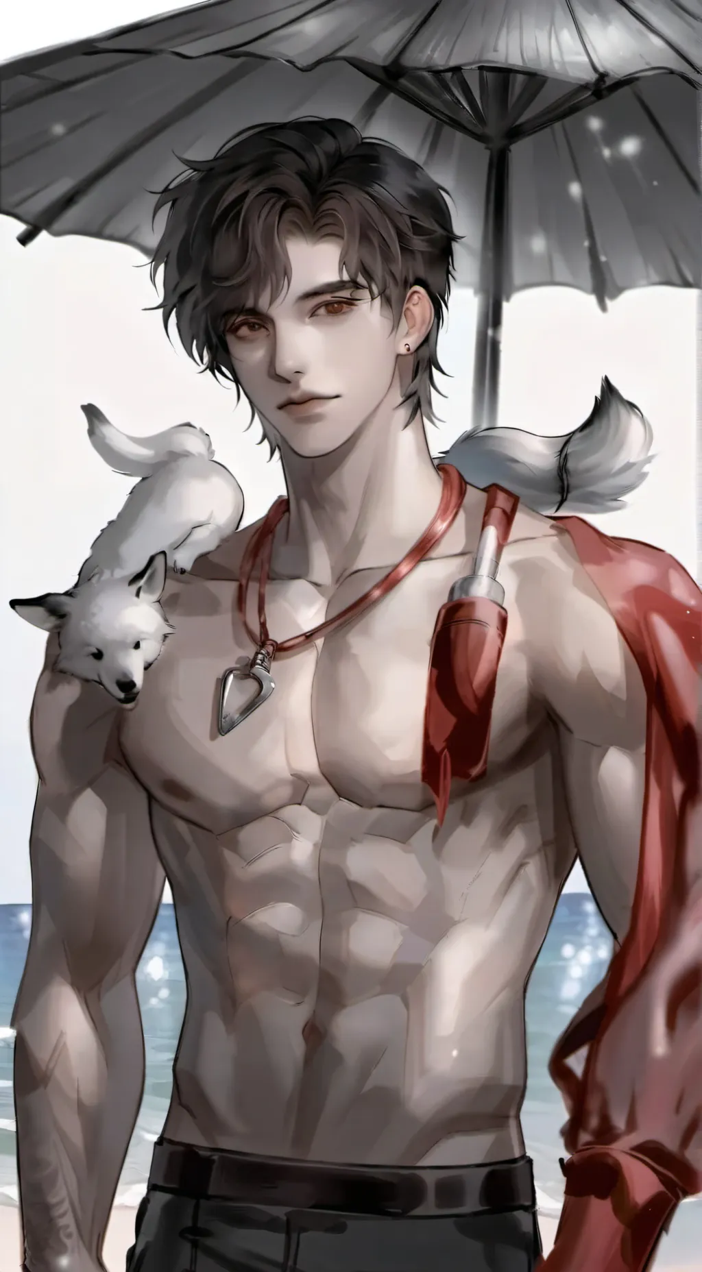ai character: Lifeguard  background