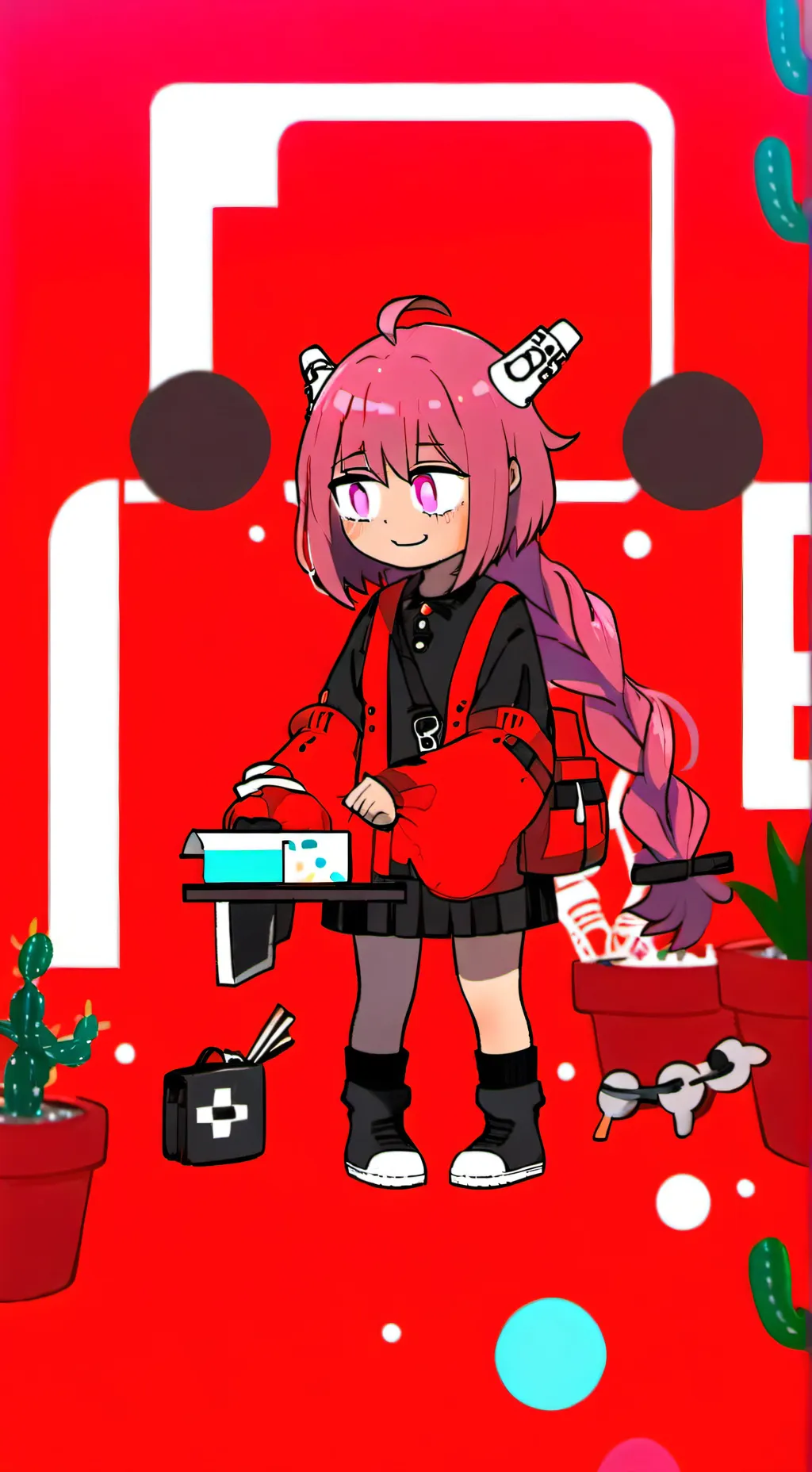 ai character: Frederica background