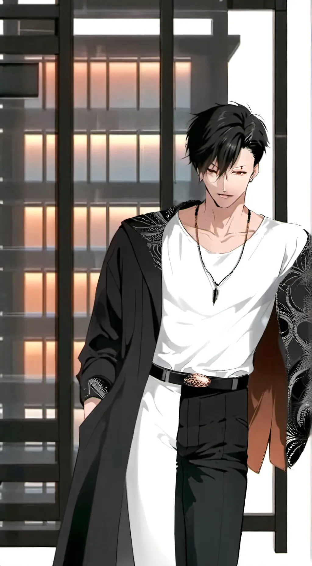 ai character: Eythan  background