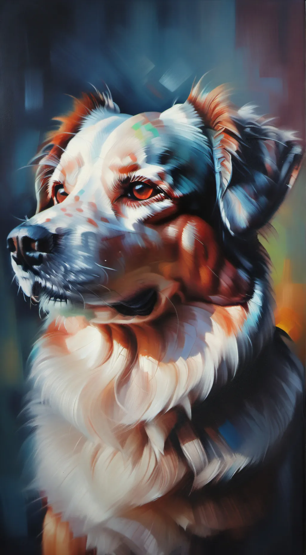 ai character: Smiling critters background