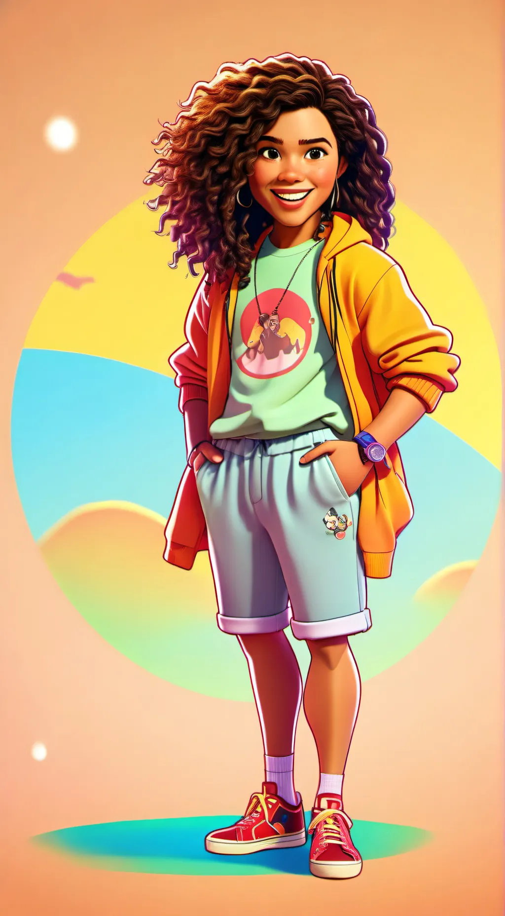 ai character: Ginny Miller background