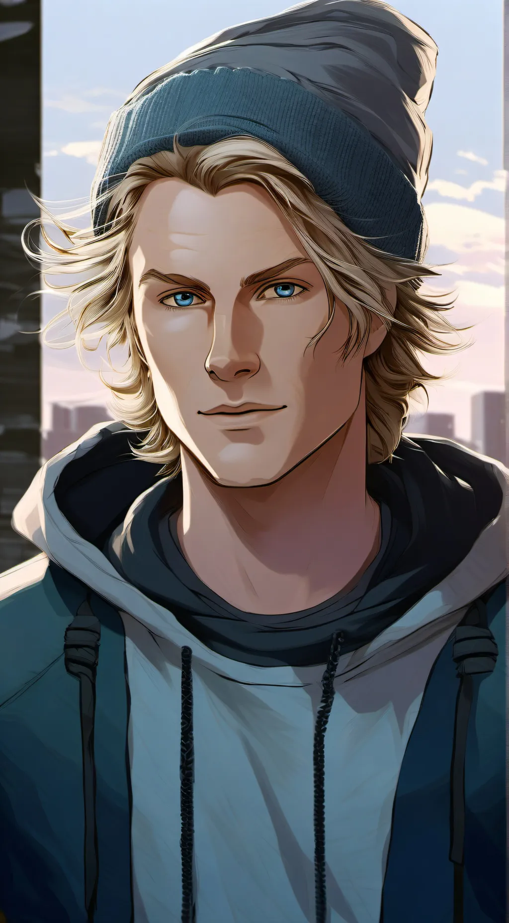 ai character: Ethan Luthor background