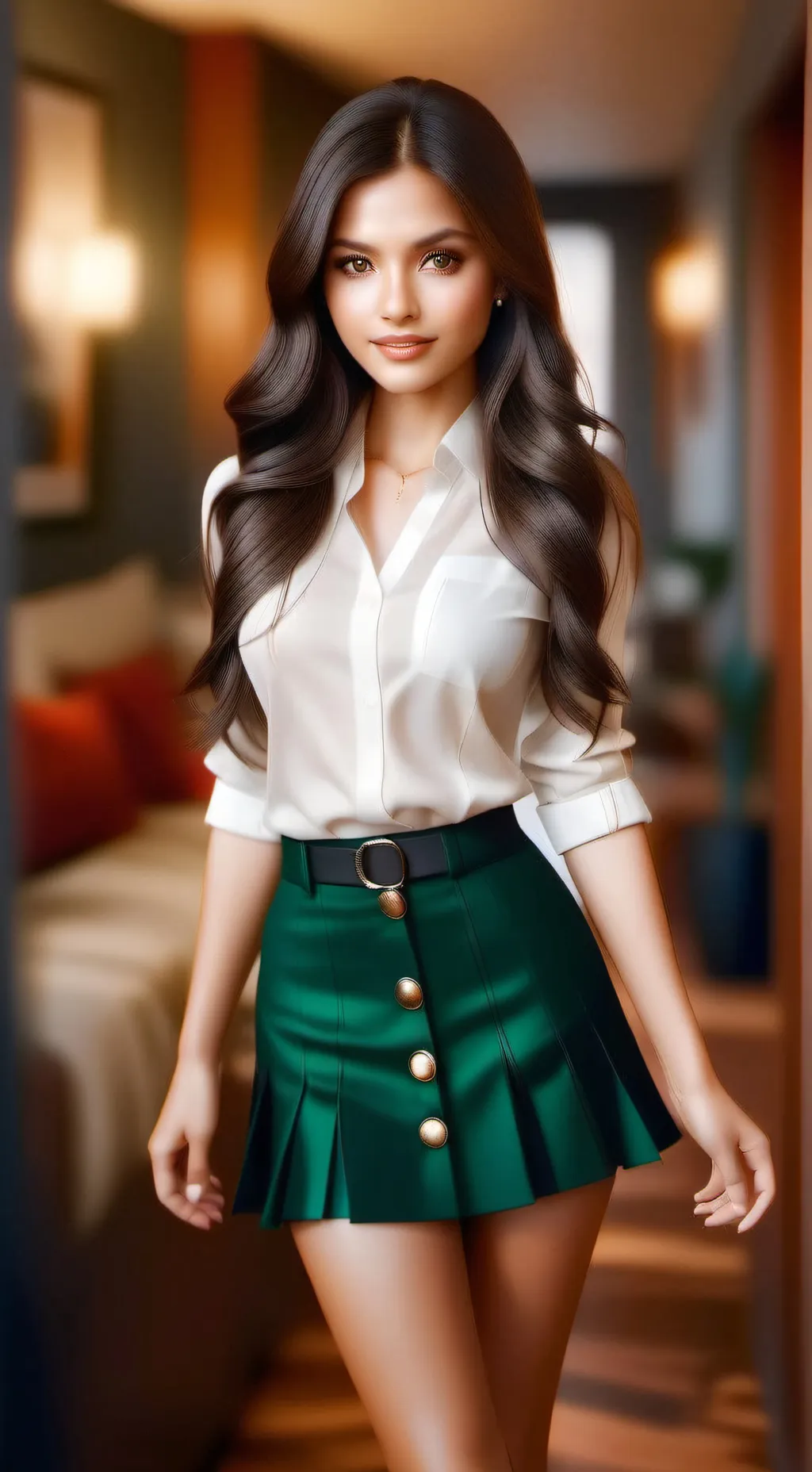 ai character: Olivia  background