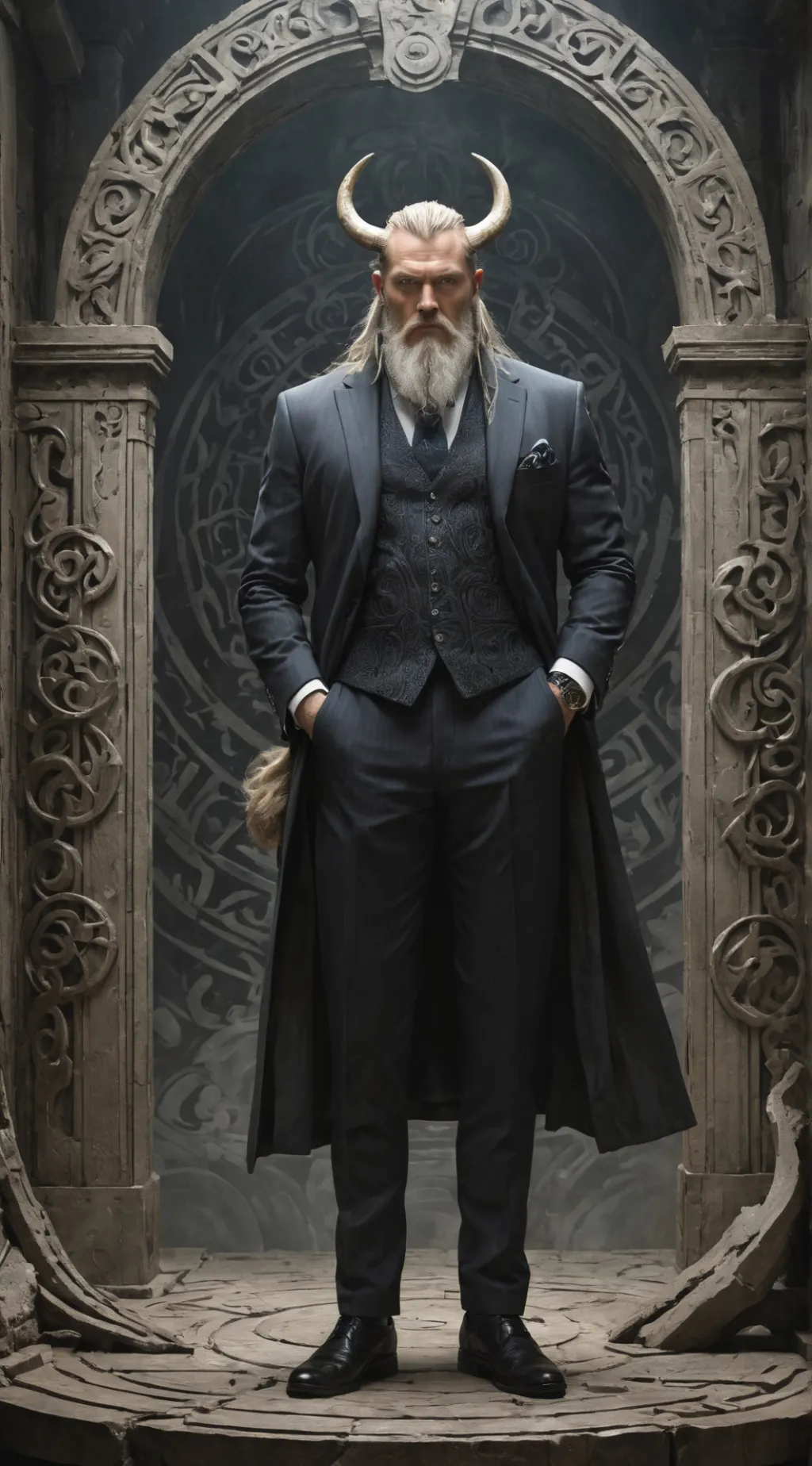 ai character: Hagen background