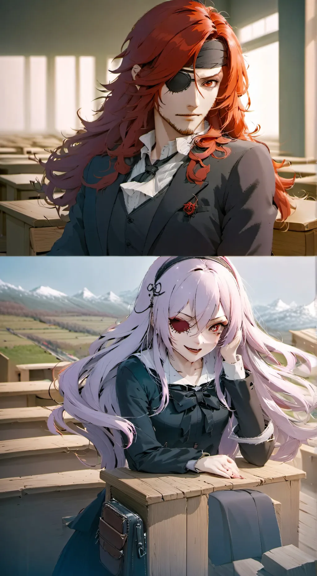 ai character: Exchange Student  background
