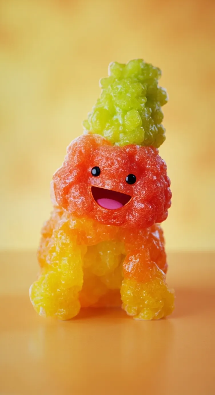 ai character: Sour patch kid￼ background