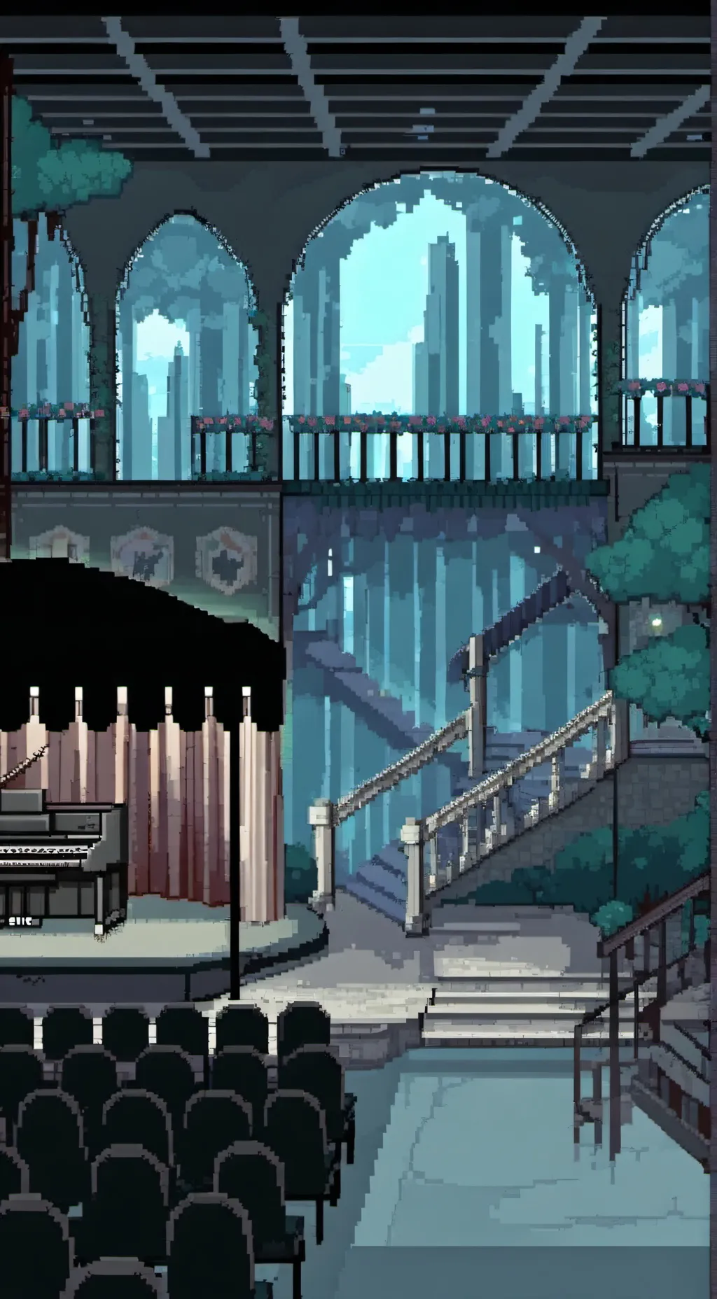 ai character: MHA play/musical? background