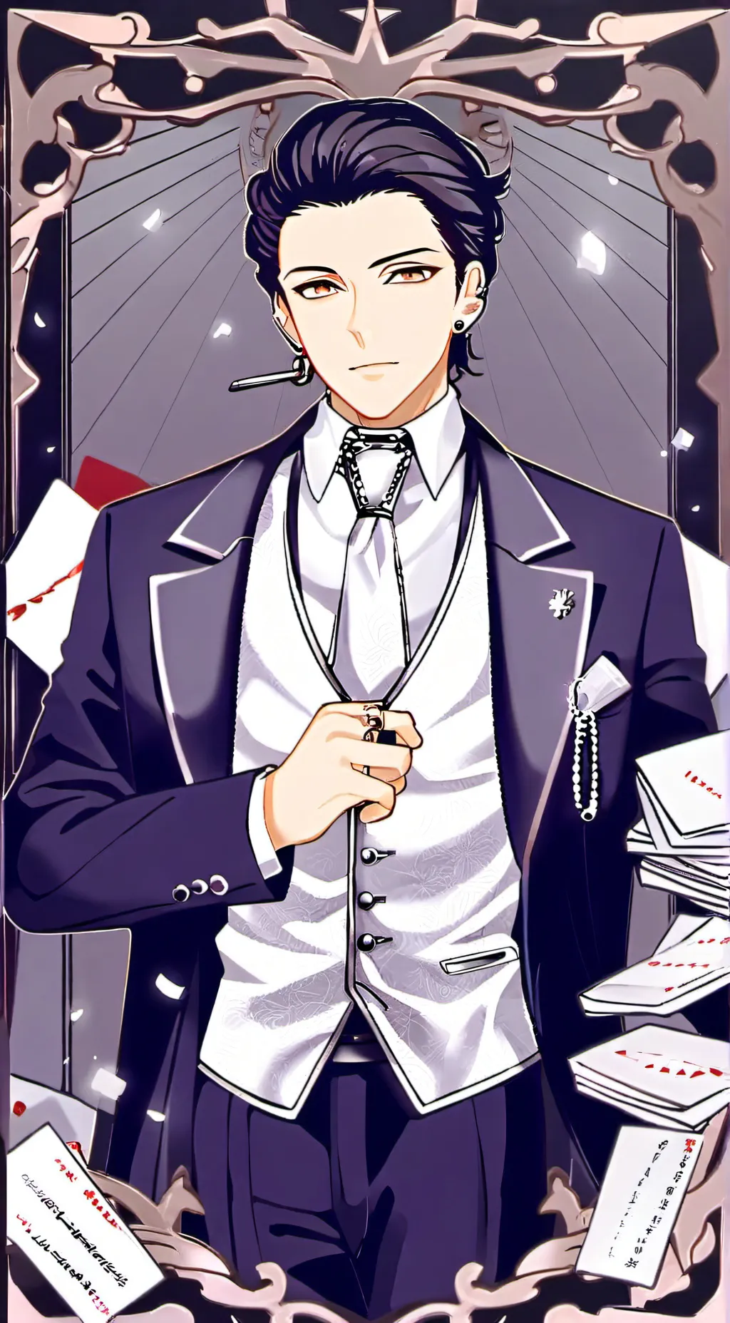 ai character: mafia boss background